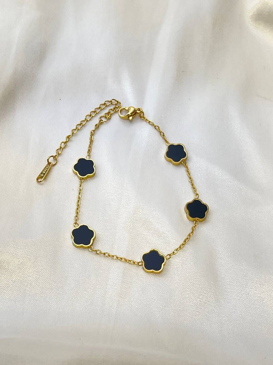 Golden Flower Bracelet