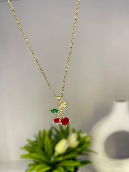 Charming Cherry Pendant