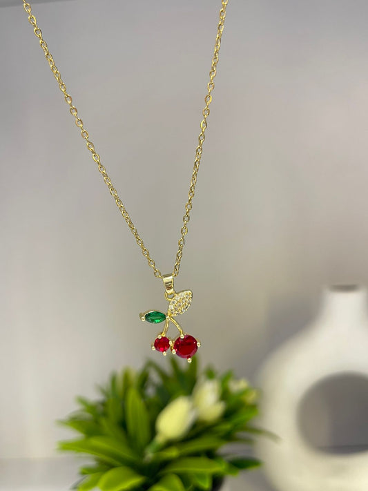 Charming Cherry Pendant