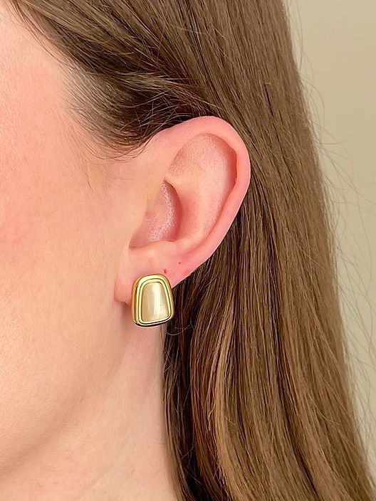 Luxe Stone Studs