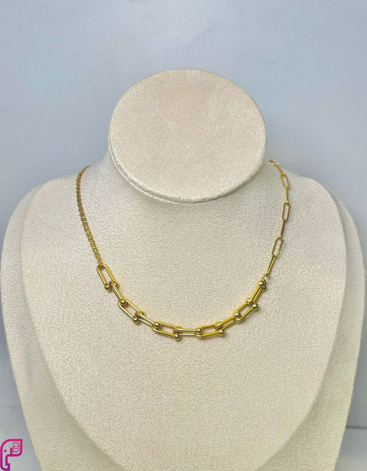 Modern Link Necklace