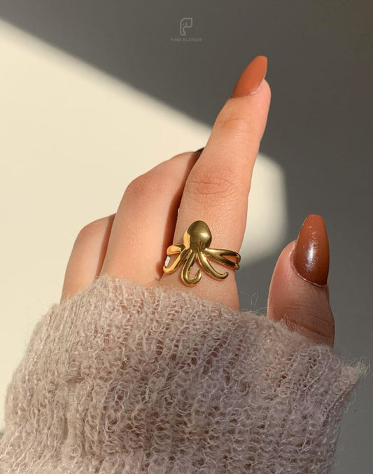 Octopus Tentacle Ring