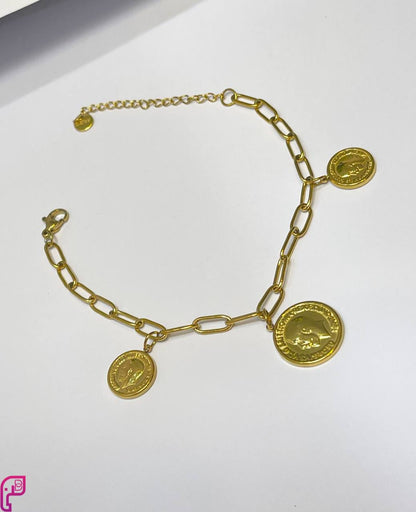Charm Coin Bracelet