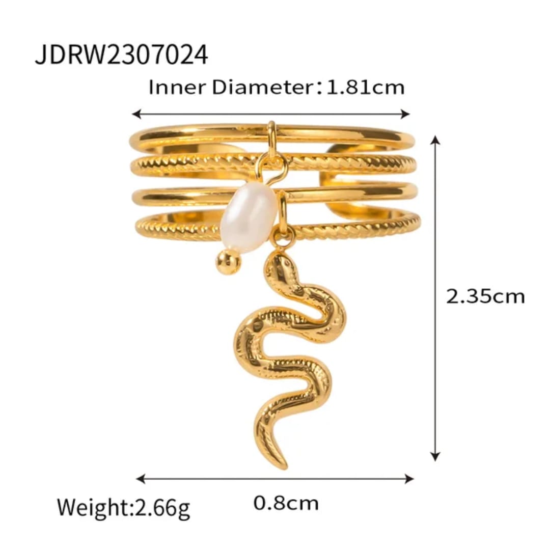 Serpent's Embrace Ring