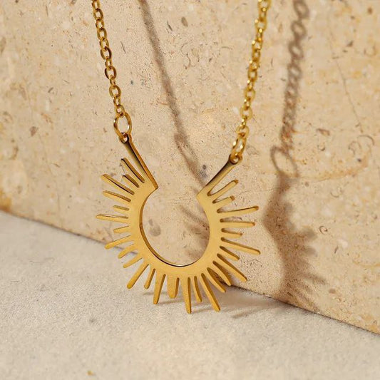 Golden Sunbeam Necklace