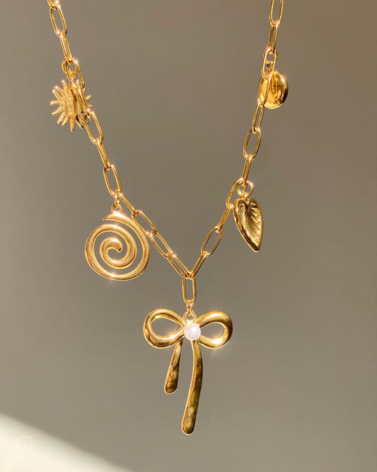 Golden Charm Necklace