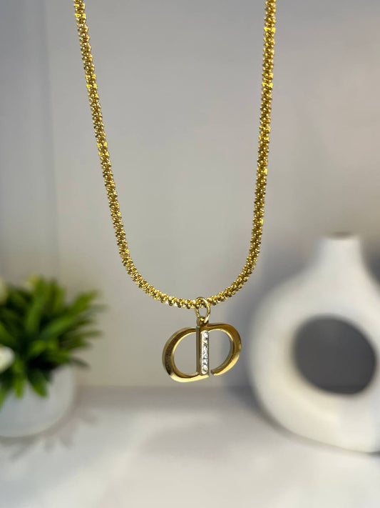 Dainty Initial Necklace