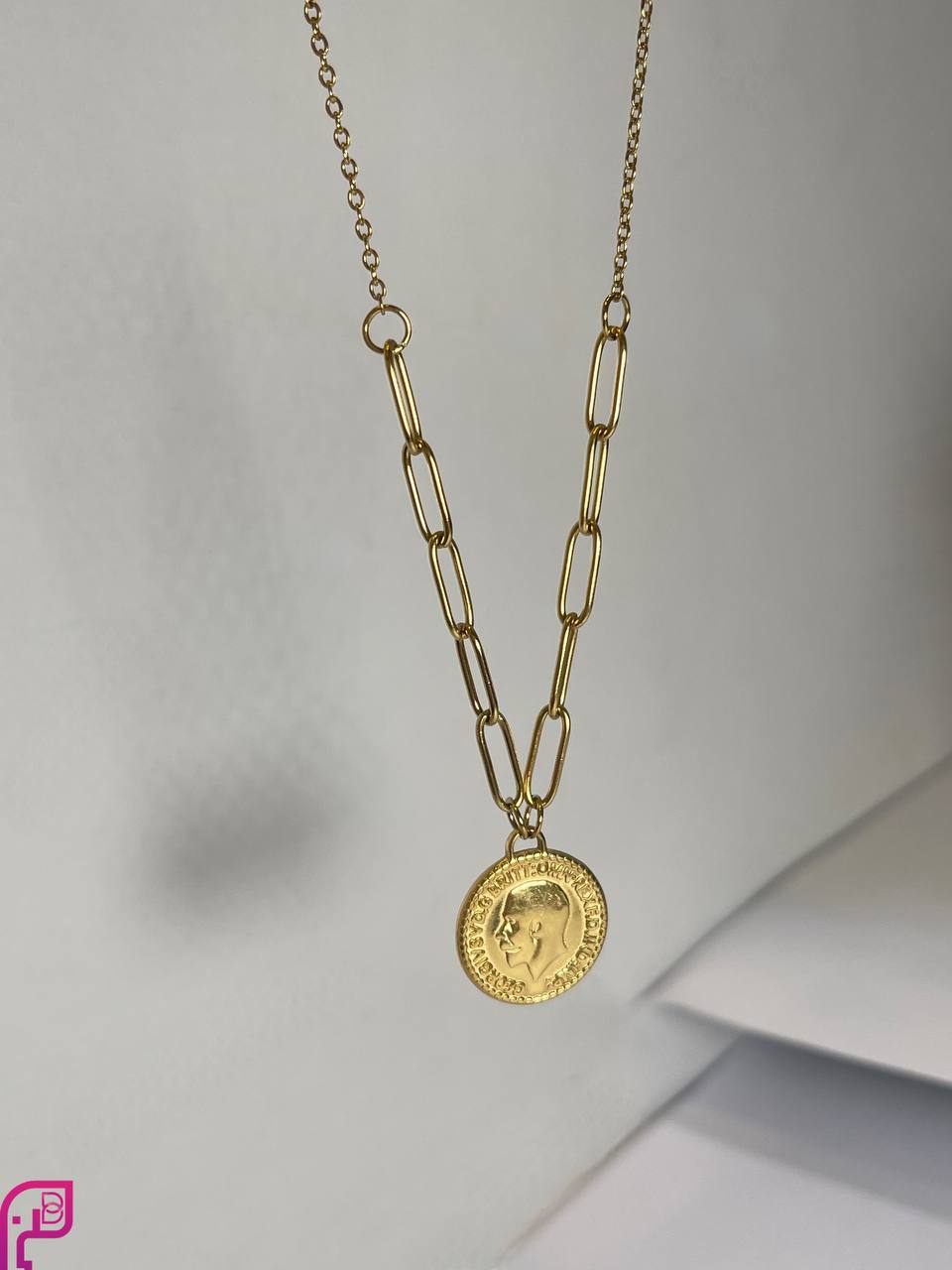 Coin Charm Necklace