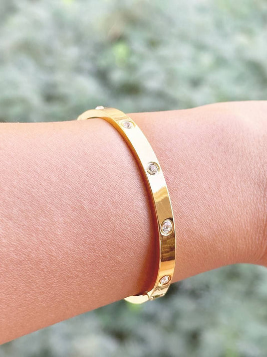 Golden Sparkle Bangle