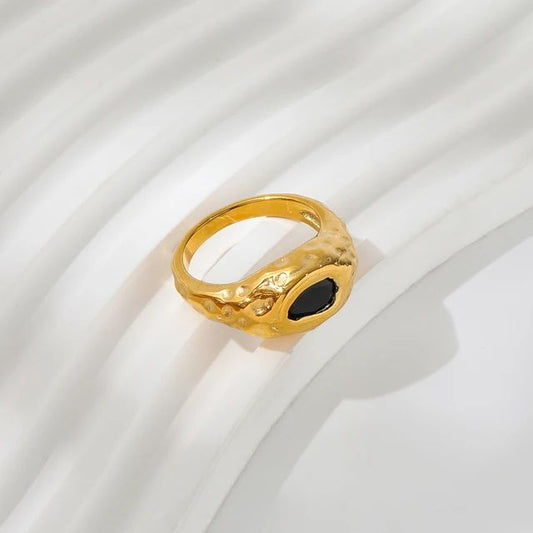 Golden Gaze Ring