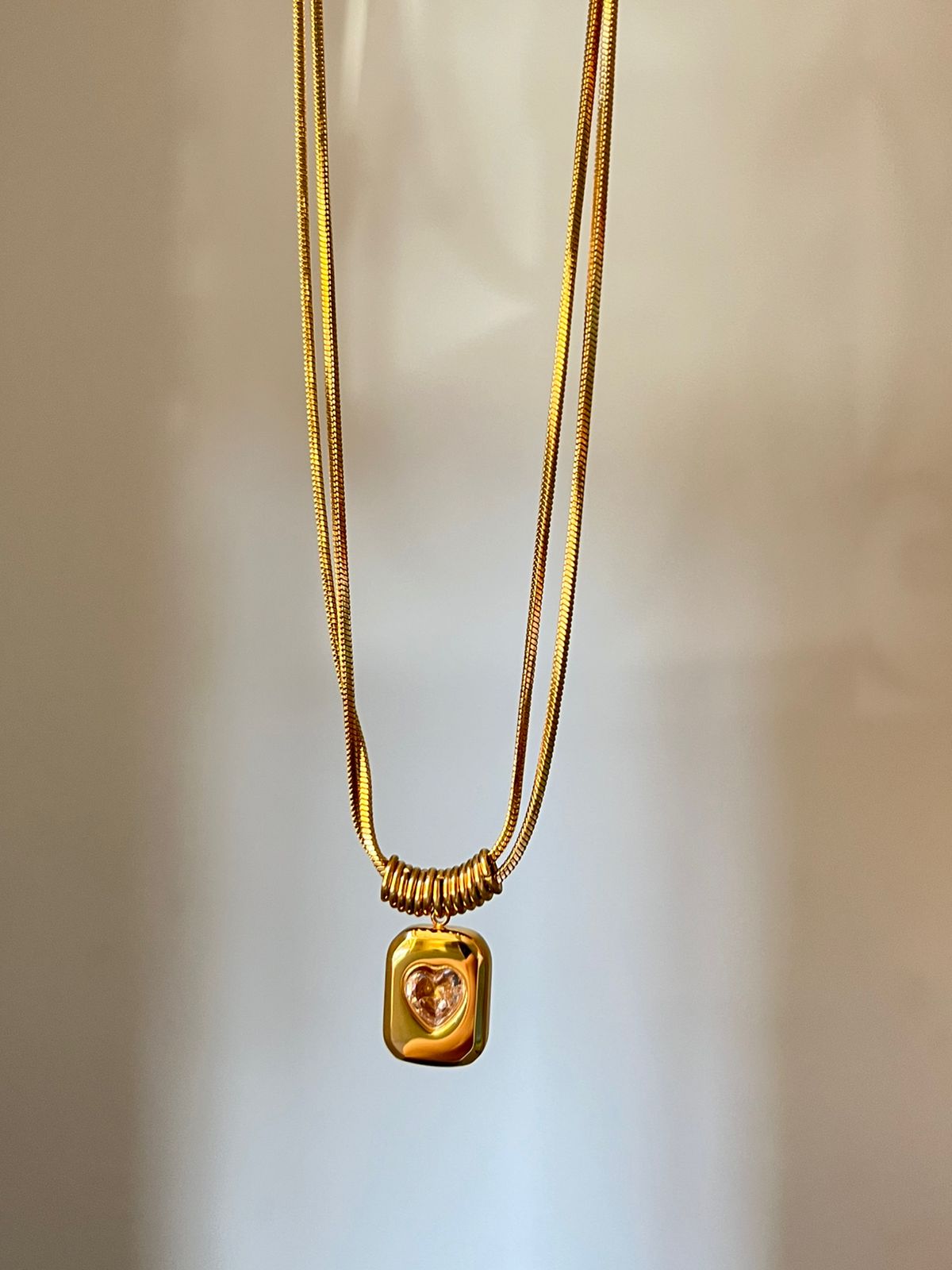 Golden Heart Locket