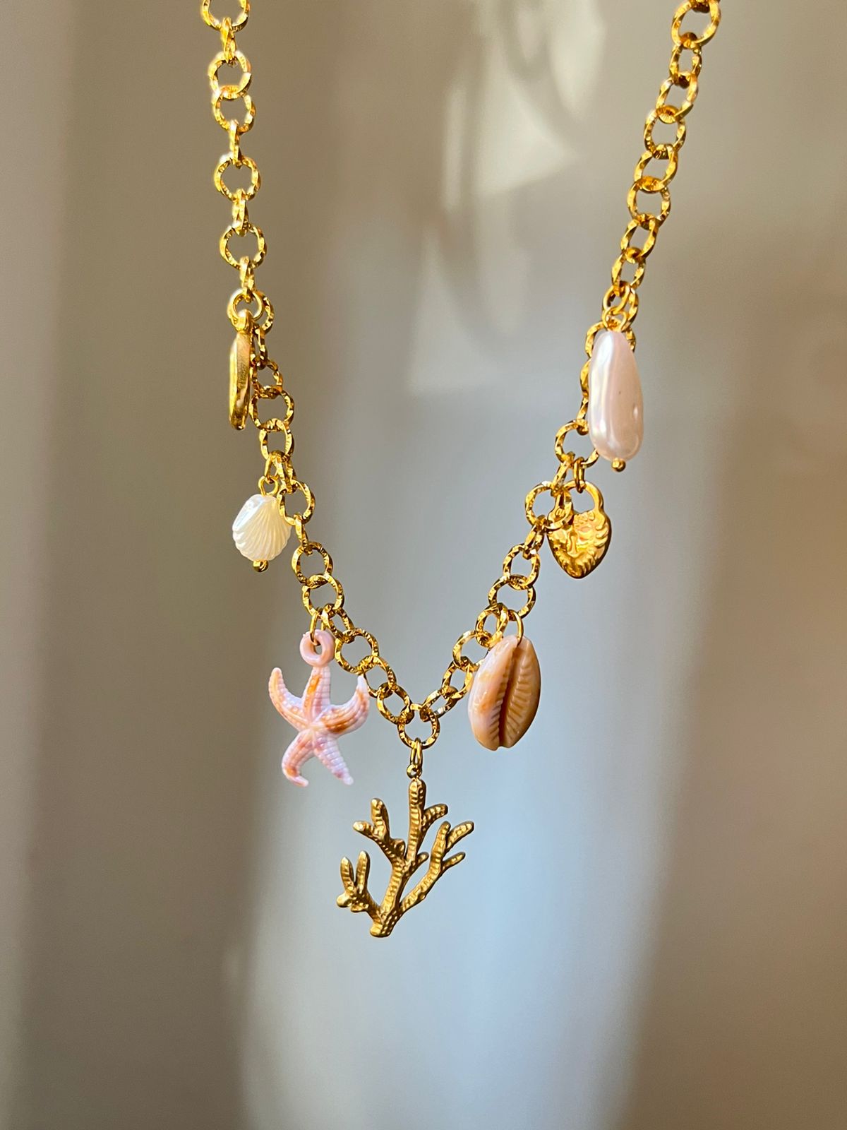 Golden Ocean Necklace