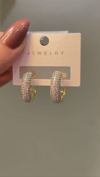 Eternal Shimmer Hoops