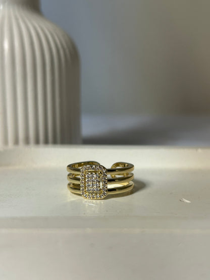 Radiant Emerald-Cut Ring