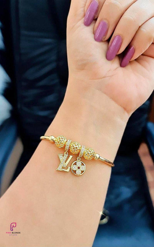 Charming Logo Bangle