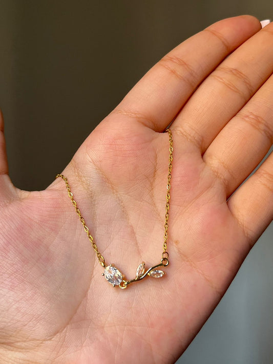 Tulip Rose Necklace