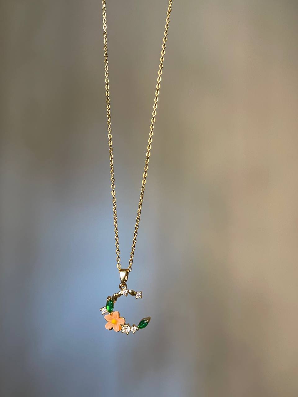 Colorful Floral Pendant