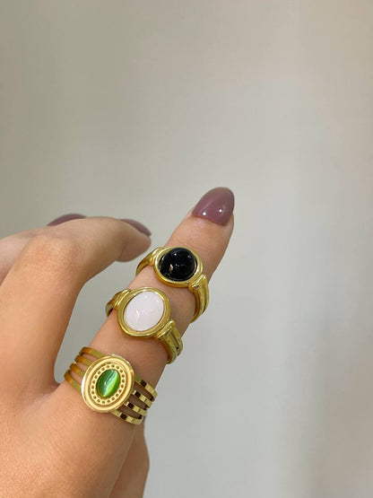 Classic Heritage Cabochon Rings