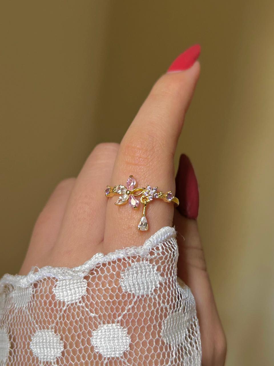 Whimsical Garden Bloom Ring