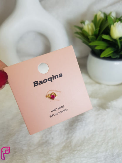 Golden Flat Back Piercings