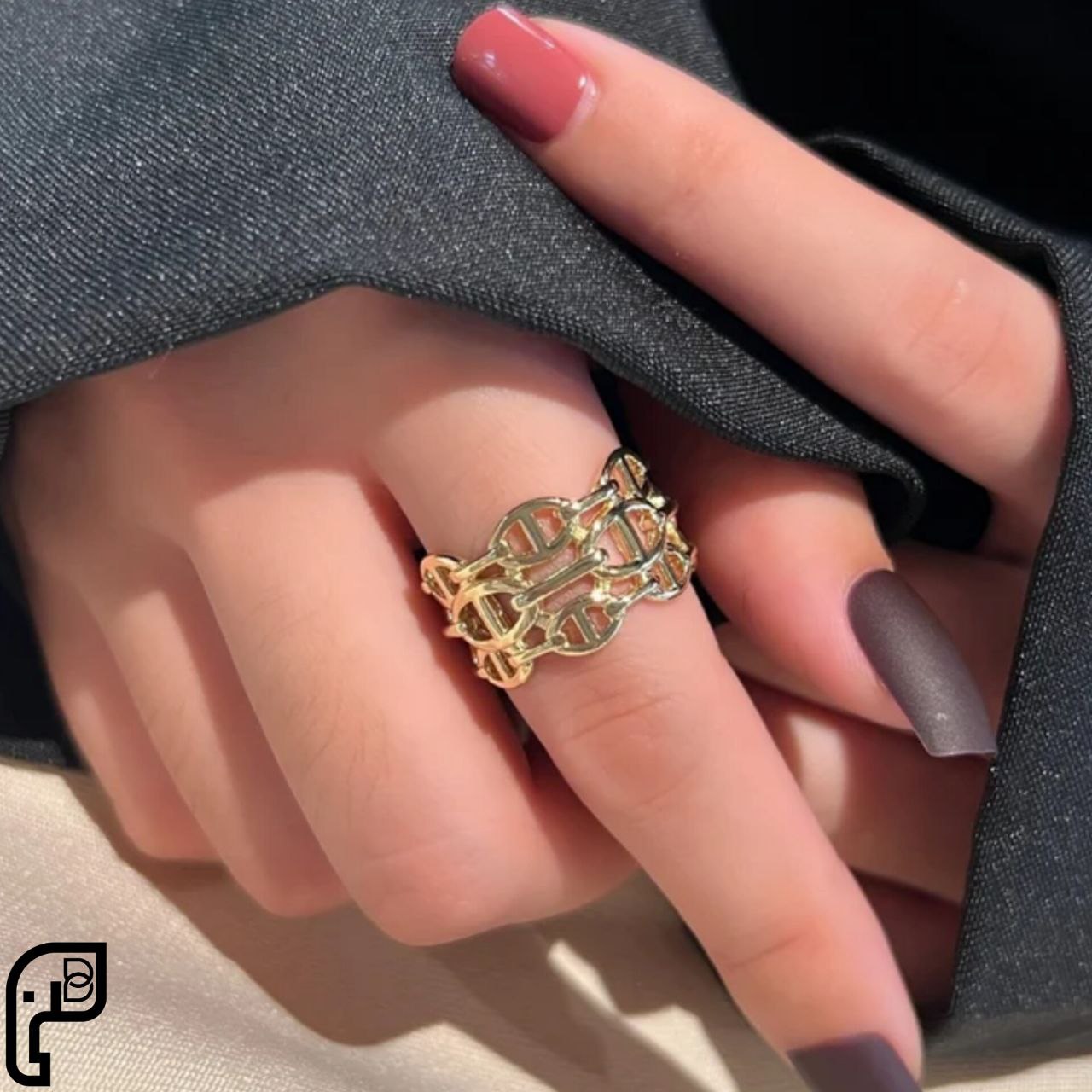 Interlocking Chain Ring