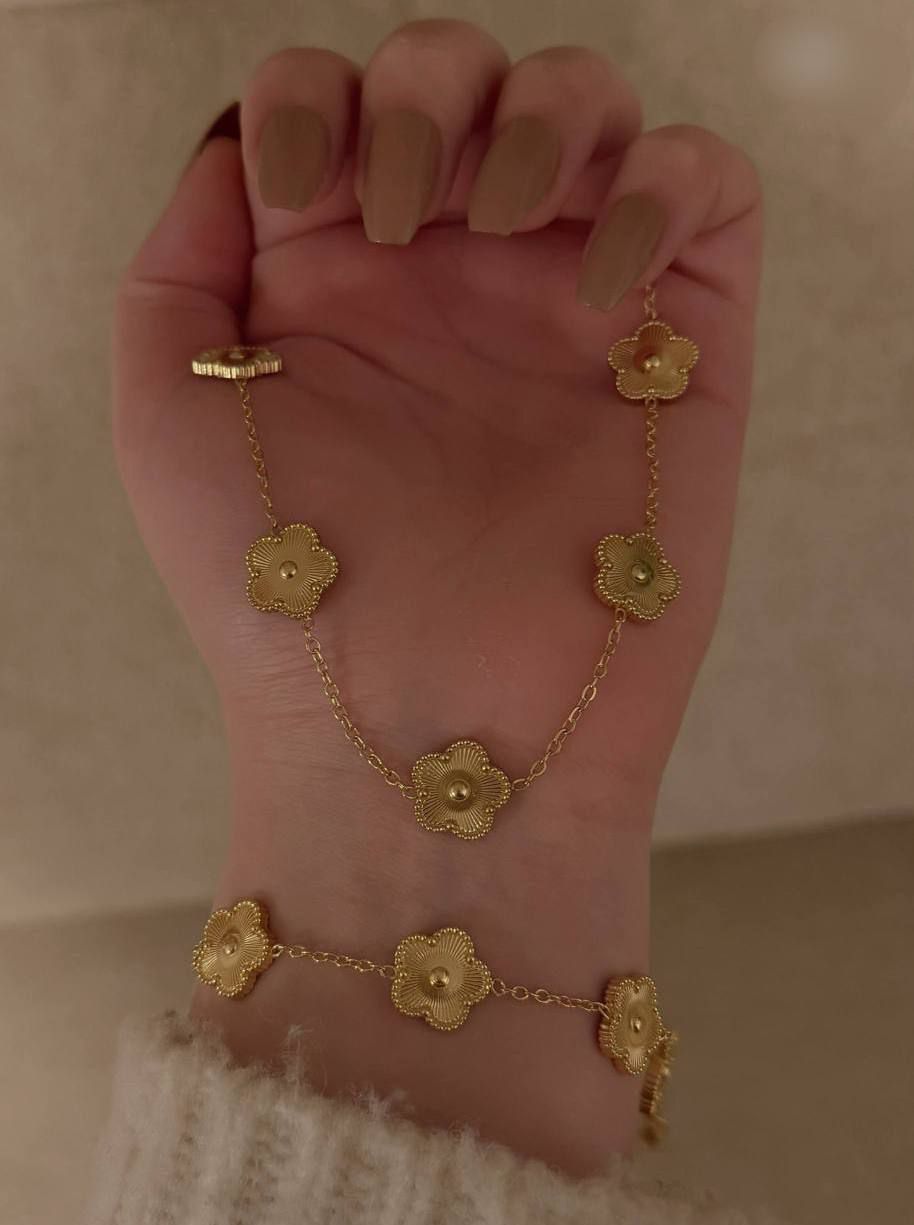 Midnight Bloom Jewelry Set