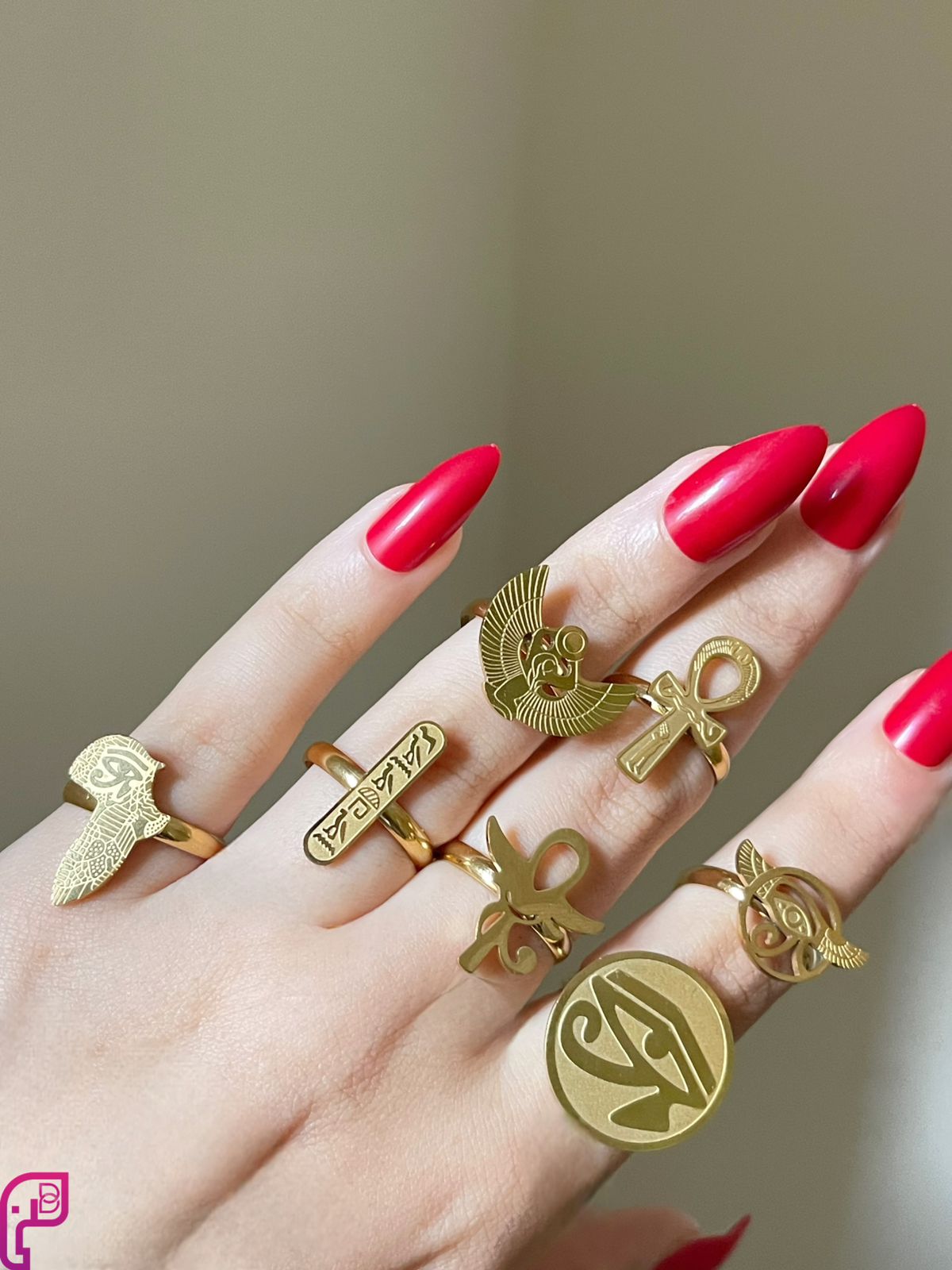 Pharaoh Signet Rings