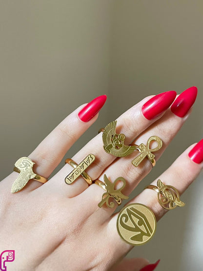 Pharaoh Signet Rings