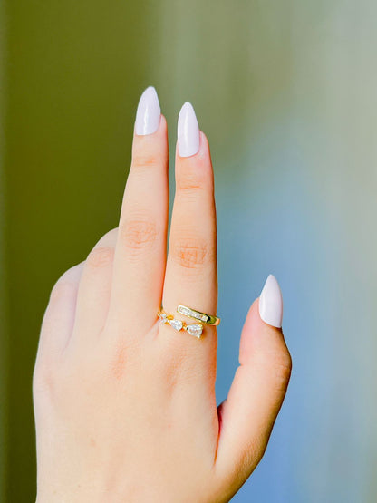 Dual Stone Ring