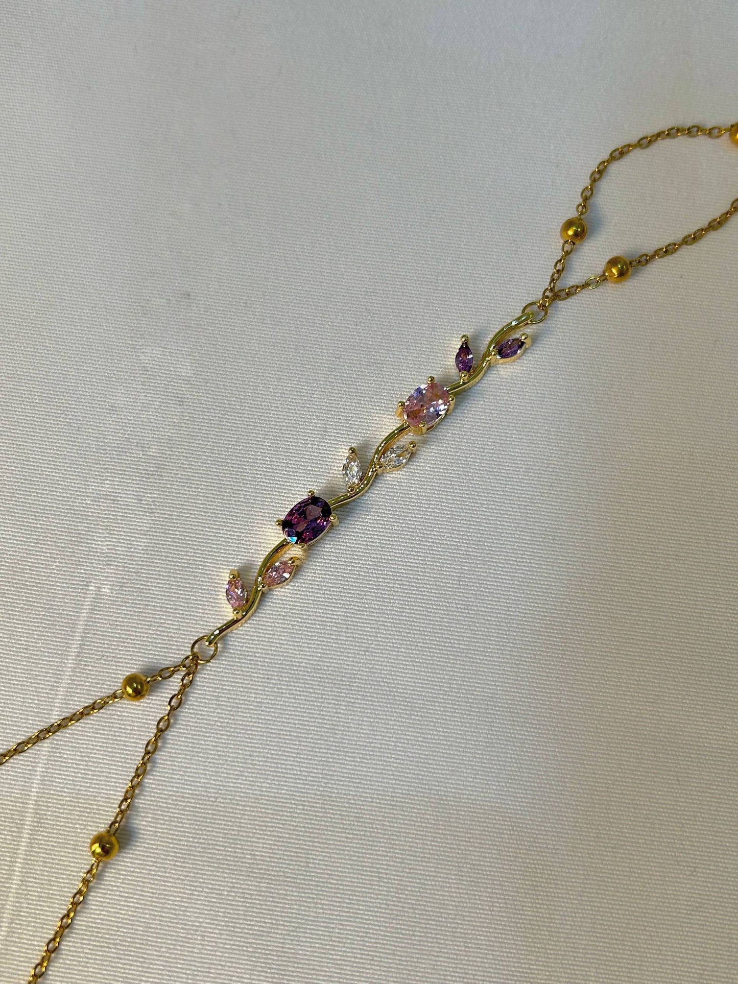 Golden Charm Hand-Chain