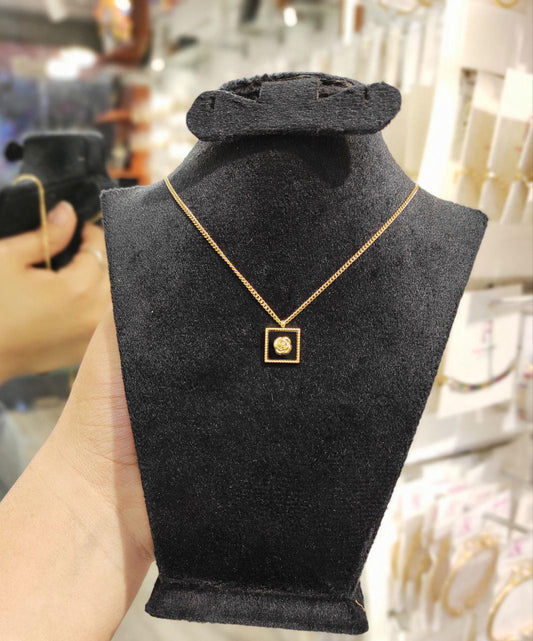 Modern Rose Necklace