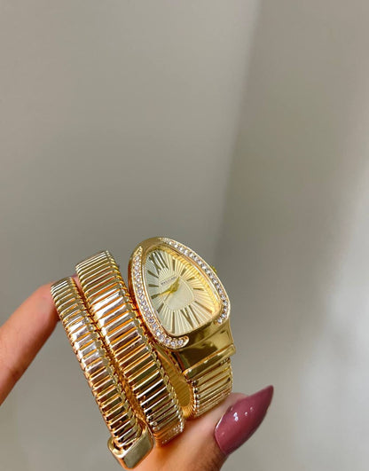 Serpentine Luxe Wrap Watch