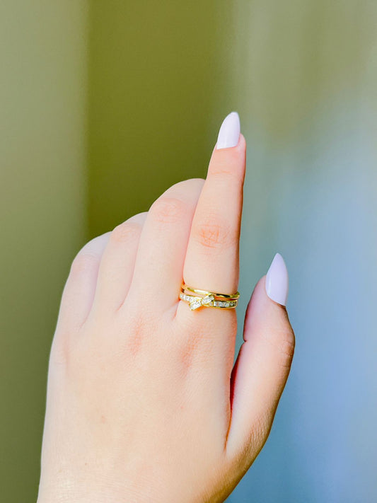 Golden Elegance Ring