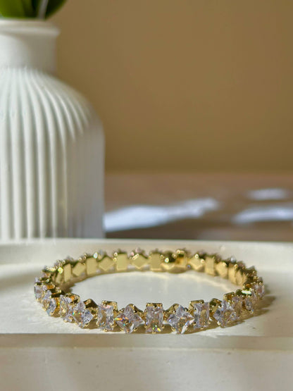 Radiant Emerald-Cut Bracelet