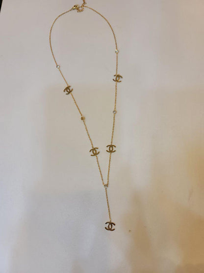 Dainty CC Necklace
