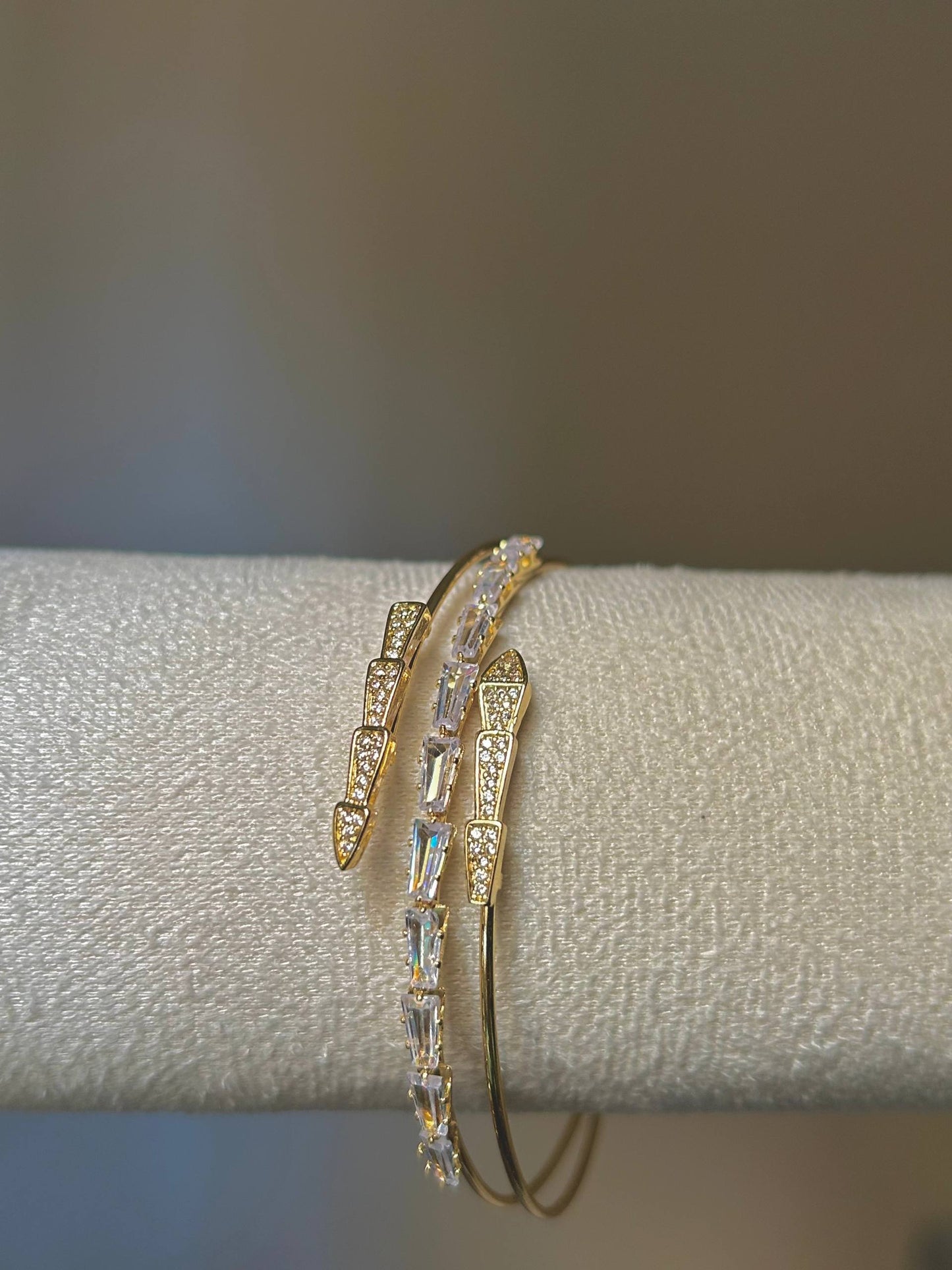 Serpent Sparkle Cuff