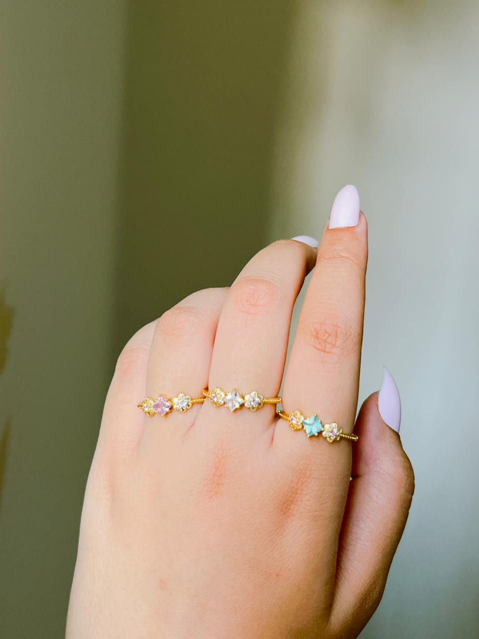 Tiny Blossom Ring