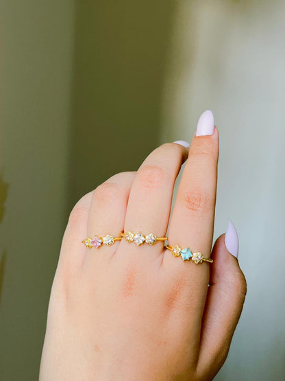 Tiny Blossom Ring