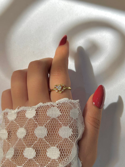 Eternal Heart Bloom Ring