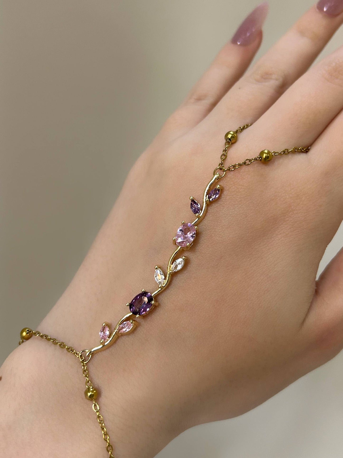 Golden Charm Hand-Chain