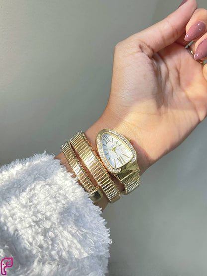 Serpentine Luxe Wrap Watch