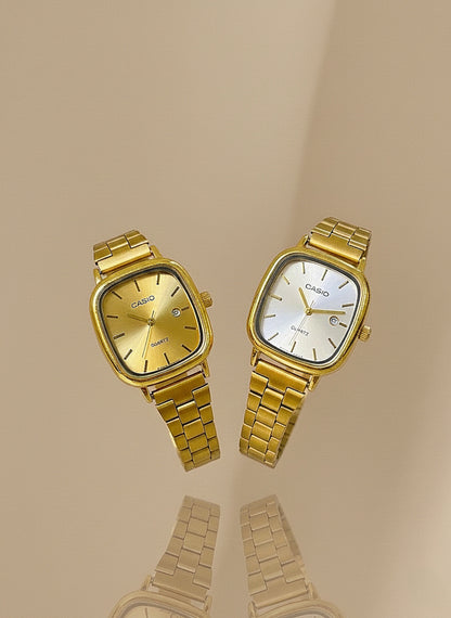 Classic Square Steel Watch