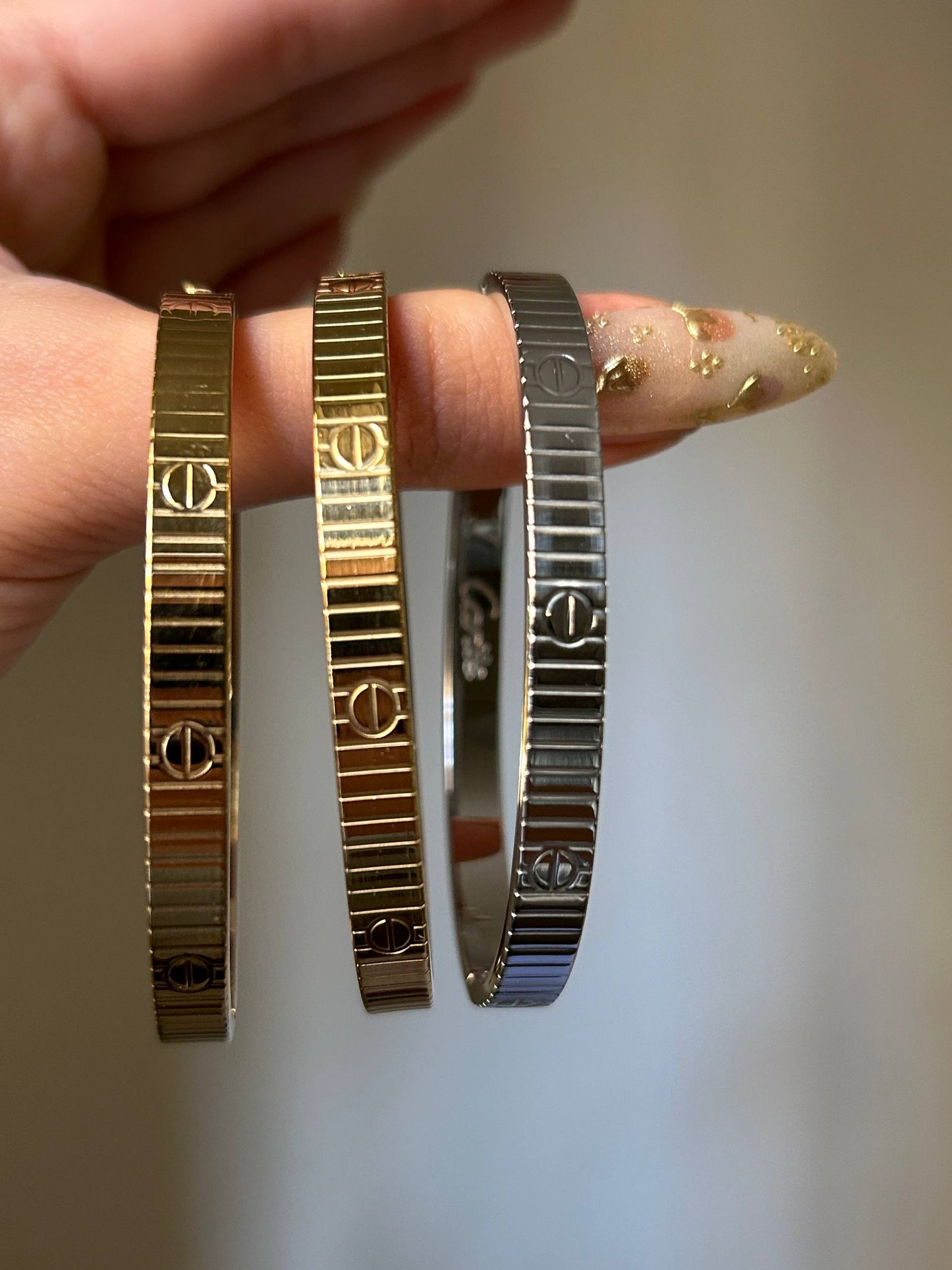 Linear Precision Bangle