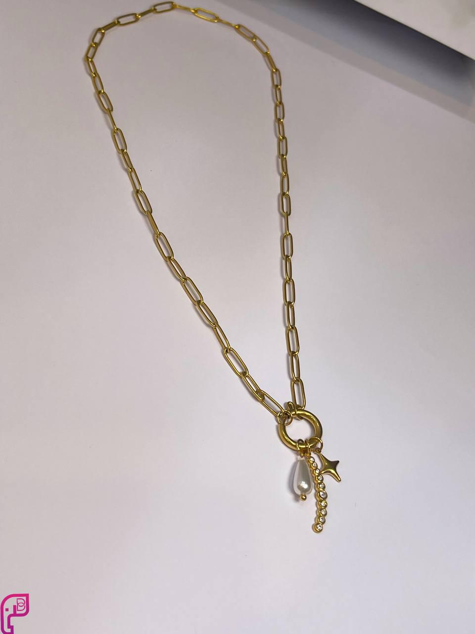 Cosmic Pearl Necklace