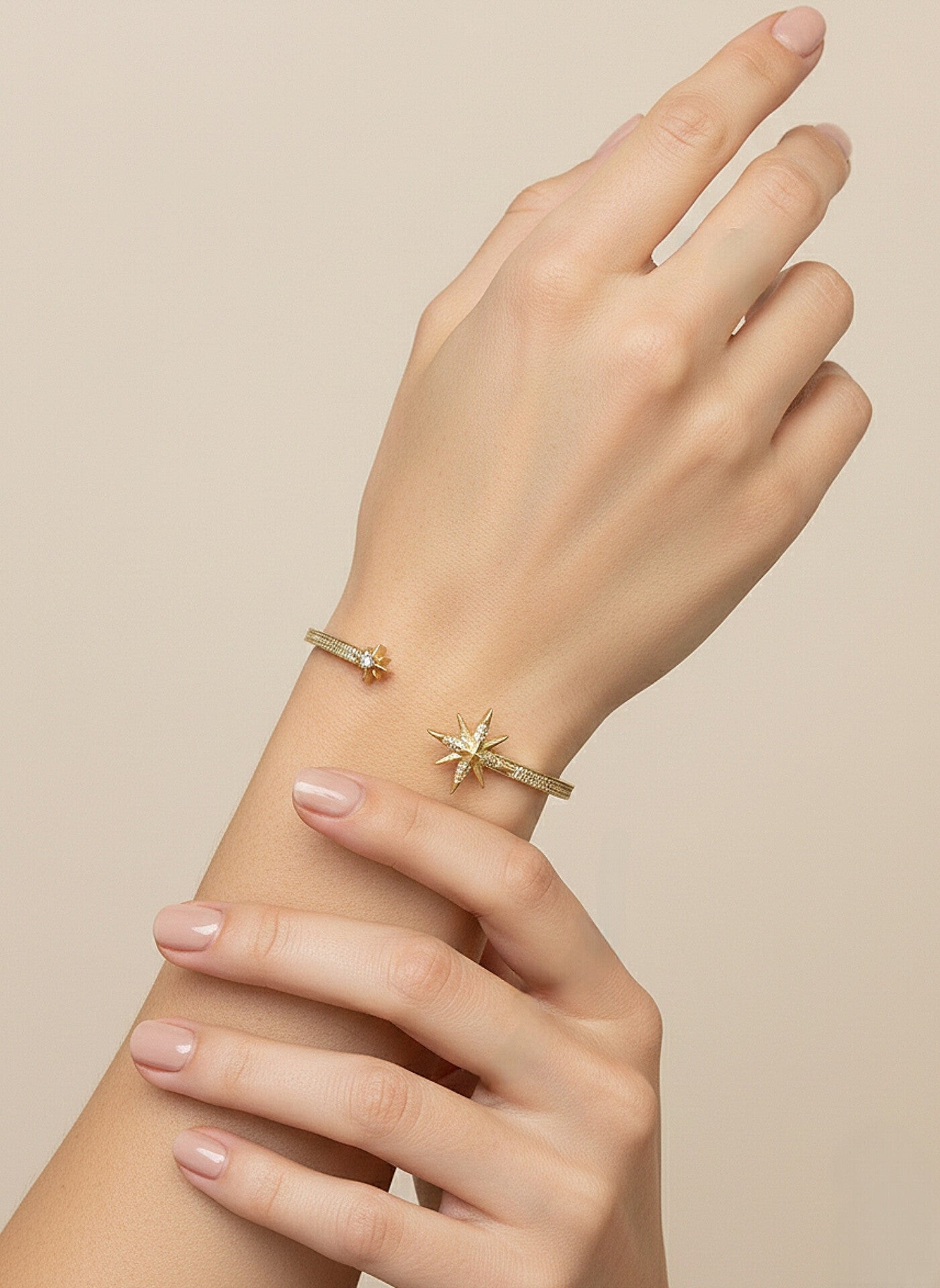 Celestial Star Open Bangle