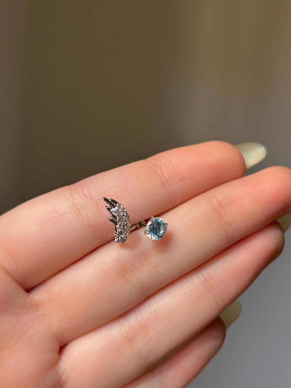 Shimmering Angel Wing Piercing