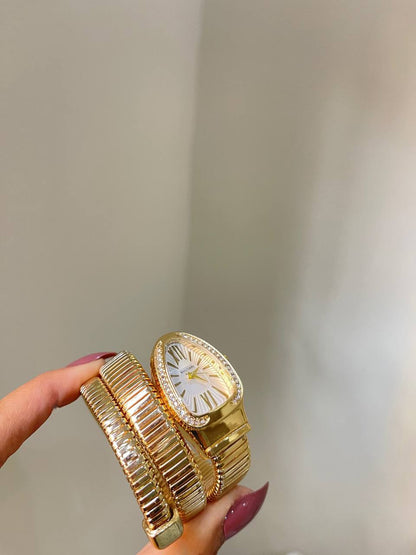 Serpentine Luxe Wrap Watch