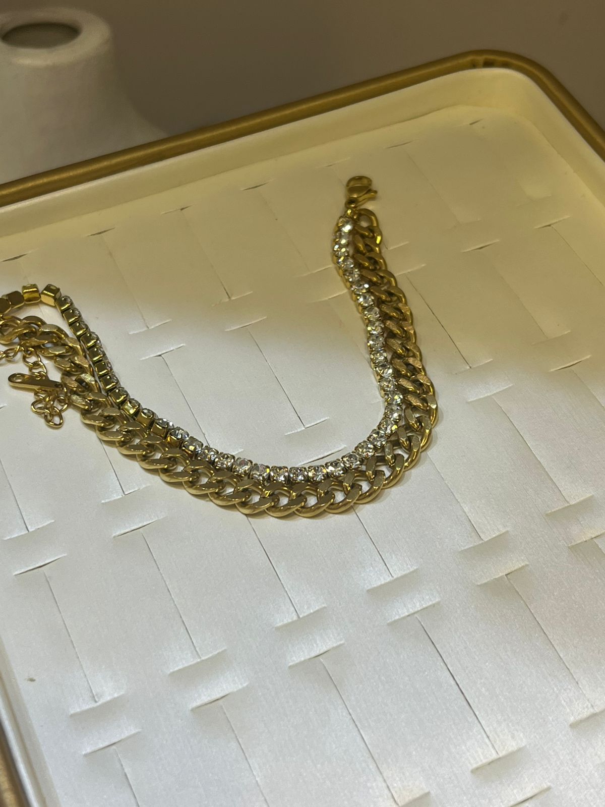 Golden Glimmer Bracelet