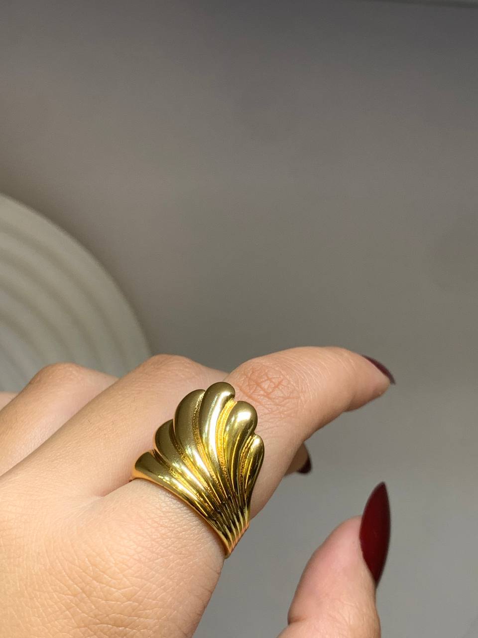 Wavy Gold Ring