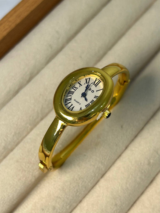 Vintage Oval Bangle Watch